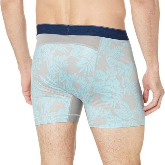 2 X Tommy Bahama Tropical Print Mesh Tech Underwear Boxer Briefs $60 - Picture 4 of 10
